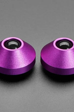 Adafruit Piedini paraurti in alluminio anodizzato viola - Confezione da 2 Ultimissimo Modello