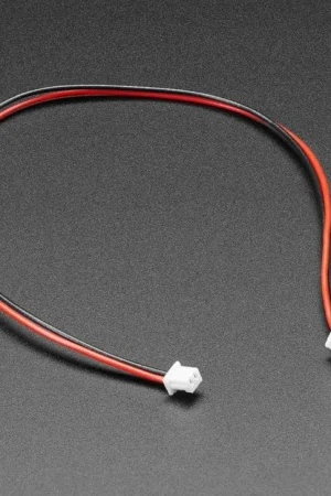 Adafruit Cavo 1:1 a 2 pin con passo da 1,25 mm, lunghezza 20 cm Popolare