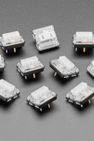 Adafruit Interruttori a chiave a scatto bianchi a basso profilo Kailh CHOC Prezzo Di Fabbrica
