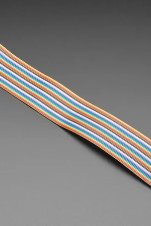 Adafruit Cavo piatto floppy IDC a doppia fila da 34 pin Rainbow - lungo 30 cm Spedizione Gratuita
