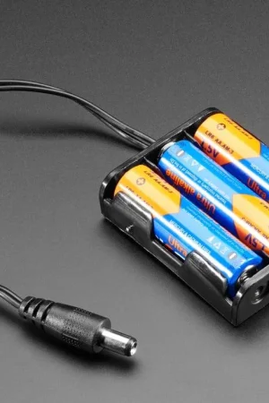Adafruit 3 porta batterie AA con spina da 2,1 mm Scelto Dai Clienti