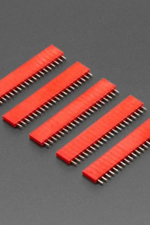 Adafruit Connettore femmina da 20 pin 0,1" - Rosso - Confezione da 5 Affare