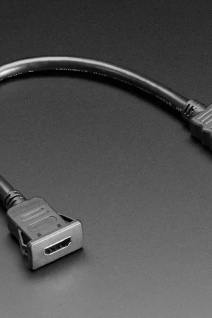 Adafruit Cavo HDMI con montaggio a pannello a scatto - 30 cm Offerta Limitata