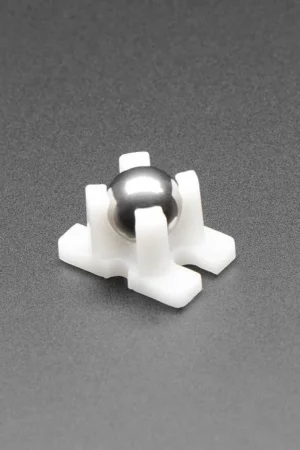 Adafruit Ruota con cuscinetto girevole in metallo da 16 mm di altezza Consegna Rapida