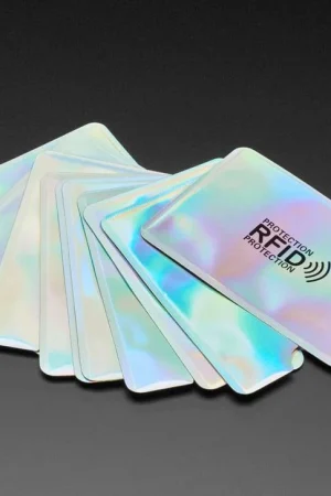 Adafruit Porta carte olografici con blocco RFID (confezione da 10) Popolare