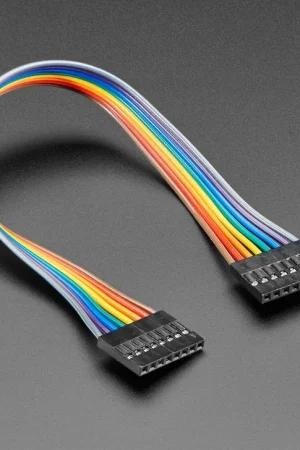 Adafruit Cavo jumper a 8 pin da 2,54 mm, passo 0,1", lunghezza 20 cm Novità
