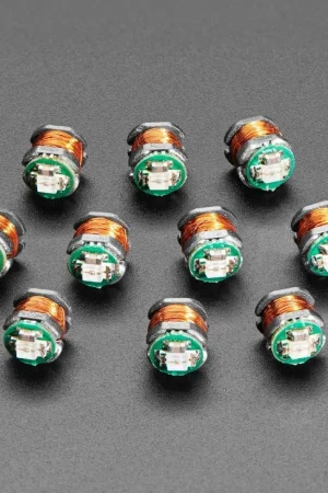 Adafruit Grandi LED induttivi wireless - Confezione da 10 - Giallo Esclusivo