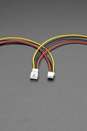 Adafruit Coppia di cavi a 3 pin con passo da 2,0 mm - Compatibile con JST PH Must-Have