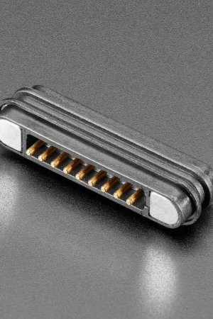 Adafruit Connettore magnetico fai da te - 9 pin di contatto dritti - passo 2,2 mm Nuovo Arrivo