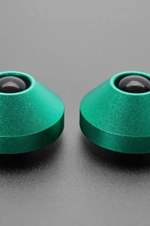 Adafruit Piedini paraurti in alluminio anodizzato verde - Confezione da 2 Offerta Del Giorno