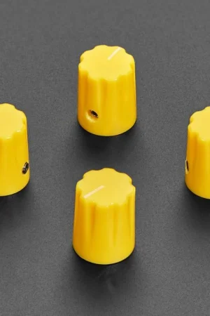 Adafruit Manopola micro potenziometro gialla - confezione da 4 Nuova Collezione