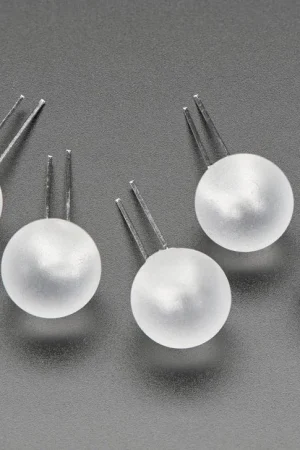 Adafruit Confezione da 5 LED a forma di sfera verde DLUX-dLITE di Unexpected Labs Spedizione Espresso
