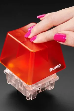 Adafruit Interruttore a chiave meccanico Kailh Big - Arancione bruciato tattile - 1 pezzo Spedizione Espresso