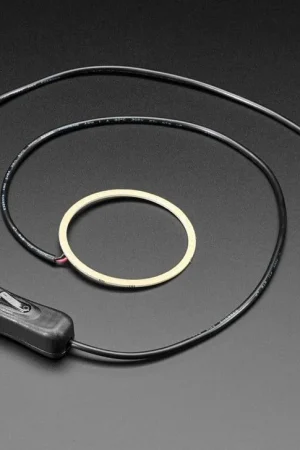 Adafruit Luce ad anello LED bianco freddo con cavo USB e interruttore on/off Non Perdere