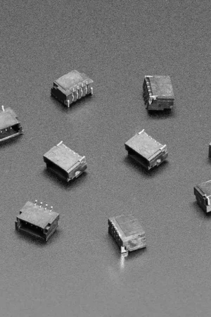 A Buon Prezzo Adafruit Connettore verticale a 4 pin da 1 mm - Compatibile JST SH - Confezione da 10